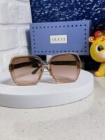 SQUARE FRAME SUNGLASSES 573309 IN ACETATE EMBOSSED LOGO - Image 15