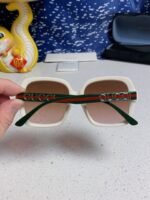 SQUARE FRAME SUNGLASSES 573309 IN ACETATE EMBOSSED LOGO - Image 44