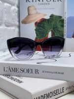 GLIMPSE SUNGLASSES 576813 IN BLACK AND CLEAR ACETATE - Image 14
