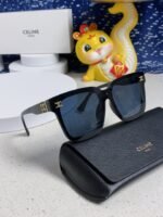 TRIOMPHE SUNGLASSES 548637 IN BLACK ACETATE - Image 7