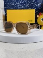 OVERSIZES FF DIAMONDS SQUARE SUNGLASSES 551639 IN ACETATE - Image 18