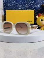 OVERSIZES FF DIAMONDS SQUARE SUNGLASSES 551639 IN ACETATE - Image 17