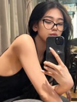 CAT EYE SUNGLASSES CH3393 IN BLACK ACETATE CLEAR LENSES - Image 7