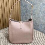 LE 5 À 7 SMALL SUPPLE 22 IN BABBY PINK CALFSKIN GOLD BUCKLE - Image 10