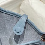 MINI NEO 18 EVELYNE BAG IN NEPAL BLUE GRAINED CALFSKIN - Image 6