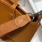 MINI NEO 18 EVELYNE BAG IN TAWNY BROWN GRAINED CALFSKIN - Image 11