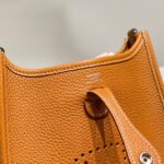 MINI NEO 18 EVELYNE BAG IN TAWNY BROWN GRAINED CALFSKIN - Image 15