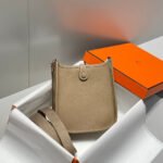 MINI NEO 18 EVELYNE BAG IN TORTILLA BROWN GRAINED CALFSKIN - Image 11