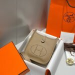 MINI NEO 18 EVELYNE BAG IN TORTILLA BROWN GRAINED CALFSKIN - Image 3