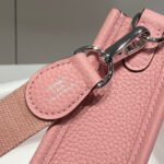 MINI NEO 18 EVELYNE BAG IN BABY PINK GRAINED CALFSKIN - Image 2