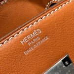HM BIRKIN 30CM IN VEAU BARENIA SWIFT CALFSKIN ERCU TOILE CANVAS - Image 16