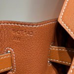 HM BIRKIN 35CM IN VEAU BARENIA SWIFT CALFSKIN ERCU TOILE CANVAS - Image 18