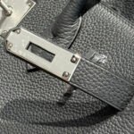 HM BIRKIN 30CM Graphite Gray TOGO SILVER HARDWARE - Image 15