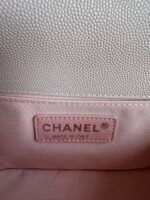 BOY BAG MEDIUM 25 IN PINK NUDE CALFSKIN - Image 14