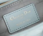 LADY 17 IN LIGHT BLUE LAMBSKIN WITH CANNAGE PATTERN - Image 7