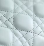 LADY 17 IN LIGHT BLUE LAMBSKIN WITH CANNAGE PATTERN - Image 15