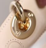 SMALL LADY D-JOY 22 IN LIGHT PINK LAMBSKIN - Image 14