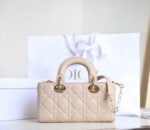 SMALL LADY D-JOY 22 IN LIGHT PINK LAMBSKIN - Image 12