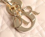 SMALL LADY D-JOY 22 IN LIGHT PINK LAMBSKIN - Image 9