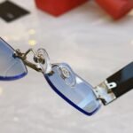 PANTHÈRE RHOMBUS FRAME SUNGLASSES CT00638S IN METAL AND ACETATE - Image 16