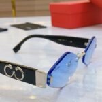 PANTHÈRE RHOMBUS FRAME SUNGLASSES CT00638S IN METAL AND ACETATE - Image 18