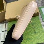 JACKIE NOTTE MINI BAG 19 IN LIGHT PINK CRACKED LACQUER CALFSKIN GOLD HARDWARE - Image 3