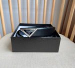 PRADA 25S BELT 33 MM IN BLACK CALFSKIN 551859 - Image 12