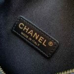 CHANEL 25S CAMERA BAG 23 IN BLACK LAMBSKIN WITH GOLD HARDWARE - Image 9