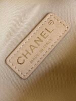 CHANEL 25S CAMERA BAG 23 IN BEIGE LAMBSKIN WITH GOLD HARDWARE - Image 18