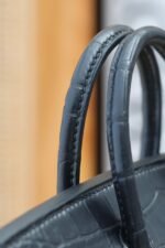 BIRKIN FAUBOURG TOUCH 20 IN BLACK CALFSKIN WITH SILVER HARDWARE - Image 17