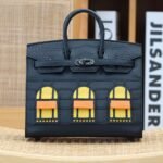 BIRKIN FAUBOURG TOUCH 20 IN BLACK CALFSKIN WITH SILVER HARDWARE - Image 10