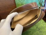 GG 20 HORSEBIT 1955 SMALL BAG IN BEIGE CANVAS AND BROWN CALFSKIN - Image 5