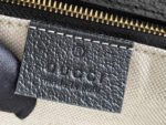 GG HORSEBIT 1955 MINI BAG 25 IN BLACK DENIM - Image 13