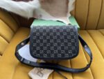 GG HORSEBIT 1955 MINI BAG 25 IN BLACK DENIM - Image 12