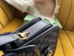GG HORSEBIT 1955 MINI BAG 25 IN BLACK DENIM - Image 17