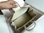 BIRKIN 25 BAG IN WHITE CREAM CALFSKIN WITH COLORFUL STICKER - Image 11