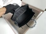 BIRKIN 25 BAG IN BLACK CALFSKIN WITH COLORFUL STICKER - Image 5