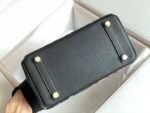 BIRKIN 25 BAG IN BLACK CALFSKIN WITH COLORFUL STICKER - Image 12