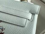 BIRKIN 25 BAG IN WHITE CALFSKIN WITH COLORFUL STICKER 228763 - Image 4