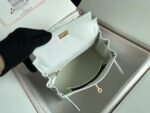 BIRKIN 25 BAG IN WHITE CALFSKIN WITH COLORFUL STICKER 228763 - Image 5