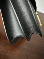 CONSTANCE 18 BLACK EPSOM GOLD HARDWARE WITH MIRROR - Image 5