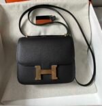 CONSTANCE 18 BLACK EPSOM GOLD HARDWARE WITH MIRROR - Image 12