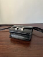 CONSTANCE 18 BLACK LIZARD SILVER HARDWARE - Image 7