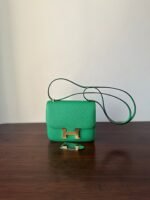 CONSTANCE 18 GREEN EPSOM GOLD HARDWARE - Image 18