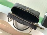 CHANEL 25S VANITY BAG 19.5 CM IN BLACK LAMBSKIN - Image 5