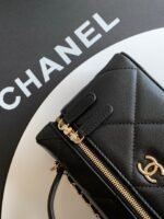 CHANEL 25S VANITY BAG 19.5 CM IN BLACK LAMBSKIN - Image 11