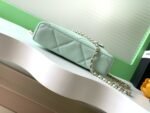 CHANEL 25S VANITY BAG 19.5 CM IN MINT GREEN LAMBSKIN - Image 7