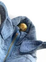 CHANEL 25S MAXI BOW BAG 26 IN BLUE DENIM WITH GOLD HARDWARE - Image 13