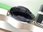 CHANEL 25S MAXI BOW BAG 26 IN DARK GREY DENIM WITH GOLD HARDWARE - Image 16