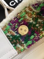 CHANEL 25S SHOPPING BAG 34 IN MULTICOLOR TWEED - Image 8